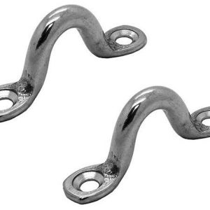 Wire Eye Straps Stainless Steel 2 x 6mm