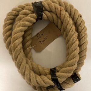 3M x 28MM Synthetic Hemp Rope Decking Garden Decorative Boating - SHOP SOILED