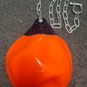 Aqua Punch Bag 16” HEAVY DUTY water punch bag red/orange FREE NEXT DAY DELIVERY